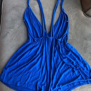 Royal Blue Romper